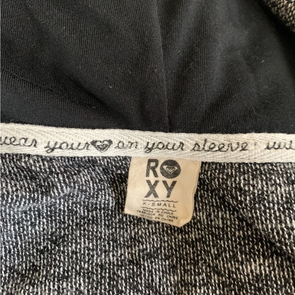 ROXY Junior’s Hooded Zipup Sweatshirt SIZE XS - Picture 9 of 12